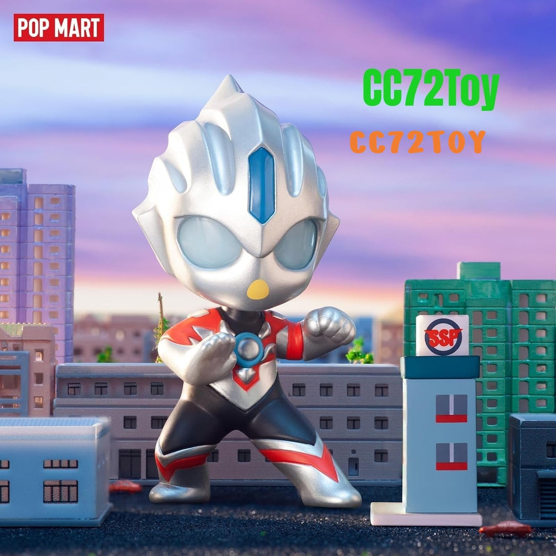 POP MART, Ultraman - New Generation Heroes, Action Figure, 9/9 Set, Collection Toys, Random Box, Gift for Birthday Christmas Party Holiday, Home Decoration - CC72Toy
