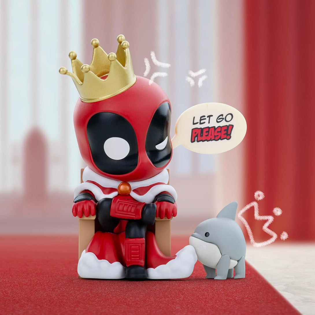 POP MART Marvel Deadpool Series Figures, Random Design Action Figures Collectible Toys Home Decorations, Holiday Birthday Gifts, Single Box - CC72Toy