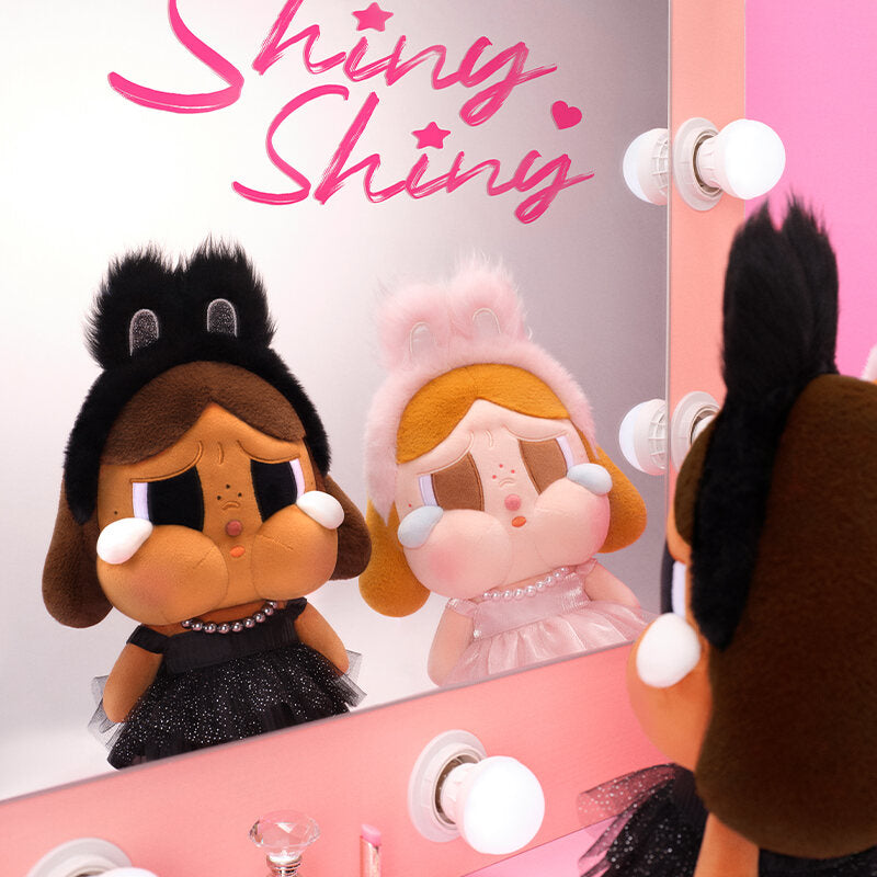 POP MART CRYBABY SHINY SHINY SERIES-Plush Doll (Pink/Black) - CC72Toy