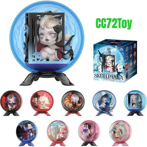 POP MART SKULLPANDA The Mirage Series Figures Blind Box Figures, Random Design Mystery Toys - CC72Toy