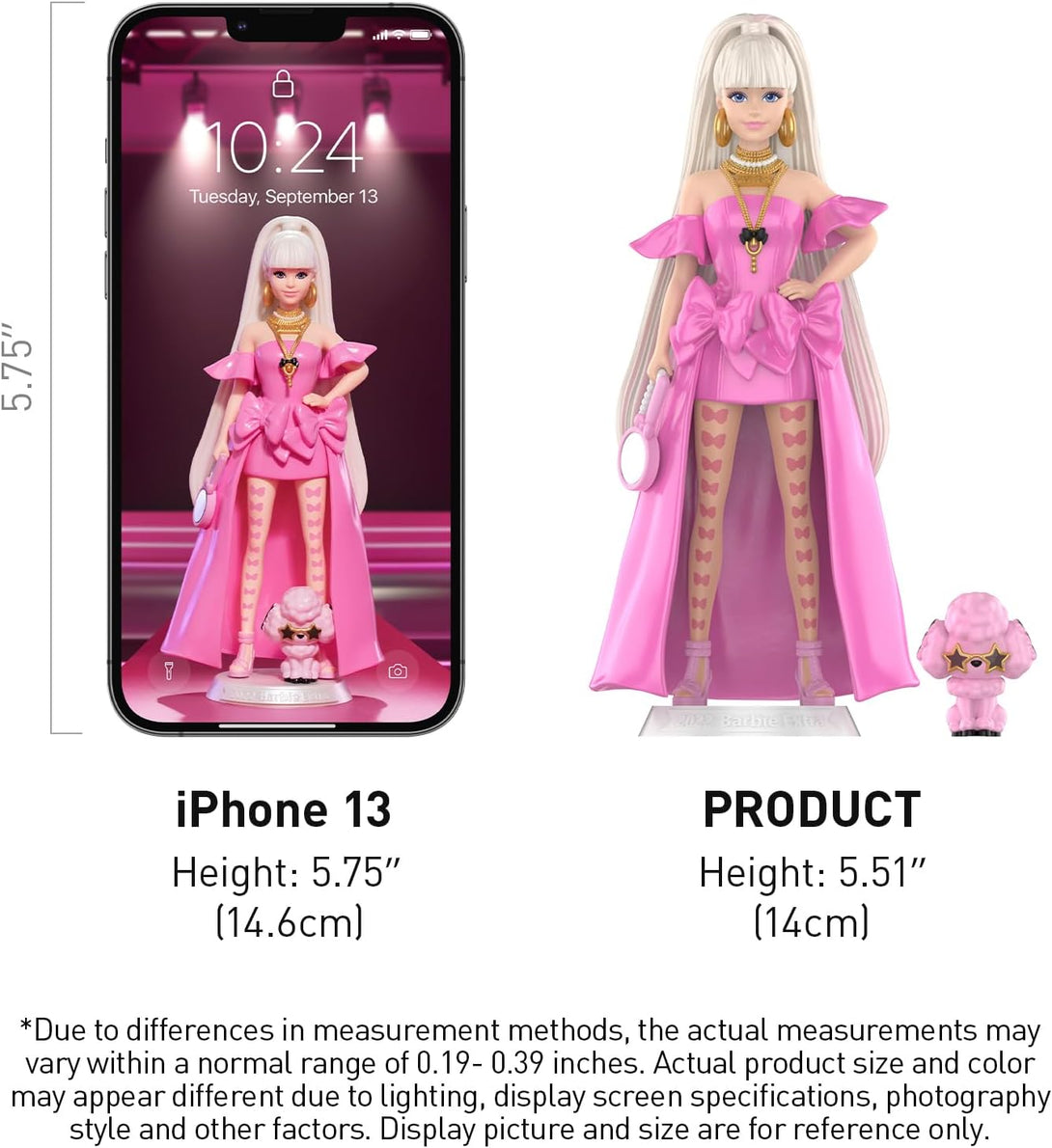 POP MART Barbie Style Icon Series Figures, Blind Box Figures, Random Design Action Figures Collectible Toys Home Decorations, Single Box - CC72Toy