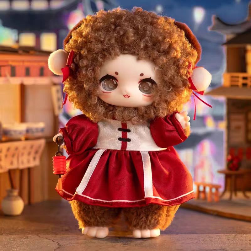 CALEMBOU Plush Doll Blind Box, Nagi Mountain and River Romance Series Mystery Blind Figure, Kawaii 1 of 6 Possible Collectibe Vinyl Plush Toys Birthday Gifts (Mountain and River Romance Series) - CC72Toy