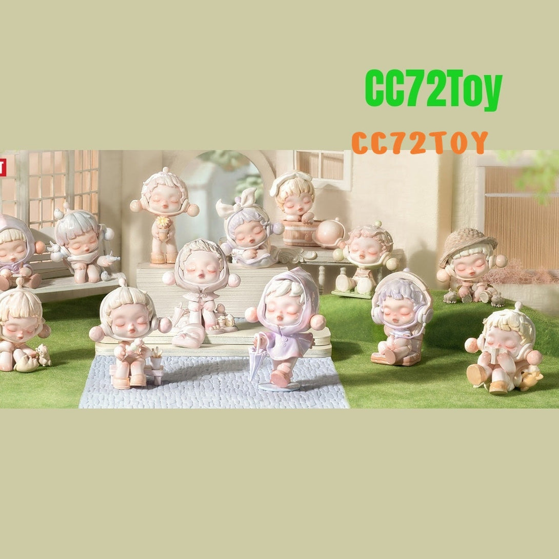 POP MART SKULLPANDA Warmth Series, SKULLPANDA Blind Box Figures, Random Design Action Figures Collectible Toys Home Decorations, Holiday Birthday Gifts for Girls and Boys, Single Box - CC72Toy