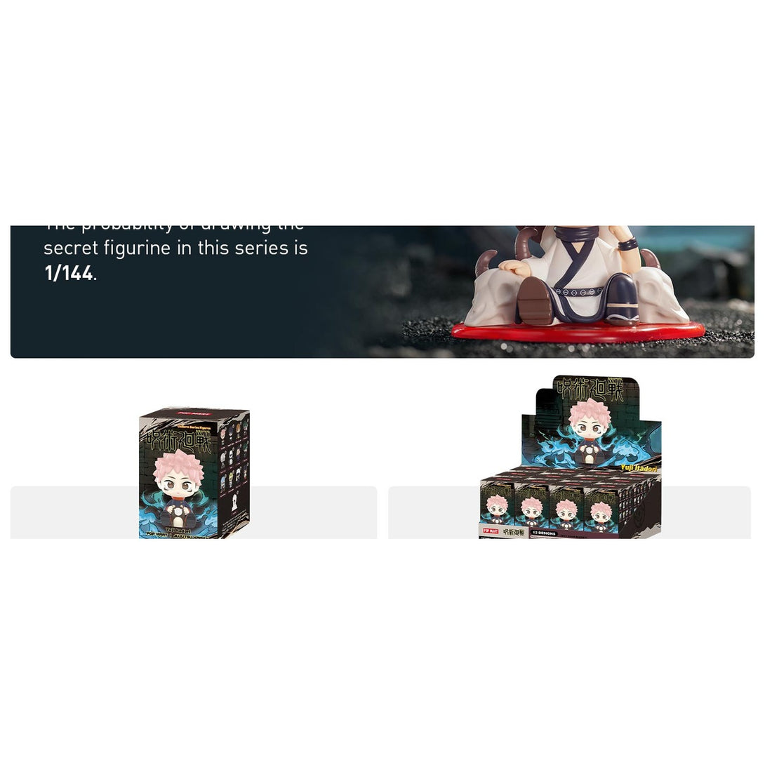 POP MART Jujutsu Kaisen Uniform Series Figures, Blind Box Figures, Random Design Action Figures Collectible Toys Home Decorations, Holiday Birthday Gifts, Single Box - CC72Toy