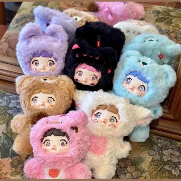 Nommi Loveliness Never Ends Series V1 FOREVER CUTE Collection Plush Blind Box – Cute Around the Clock Mystery Collectible Stuffed Toy Surprise Gift for Kids and Fans Soft and Adorable Figures - CC72Toy