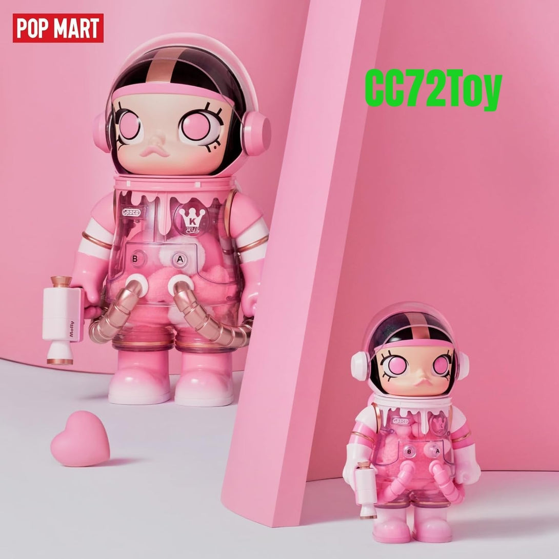 POP MART MEGA Space Molly 400% Heartfelt Words Collection Figurine, 11.6 Inch Height - CC72Toy