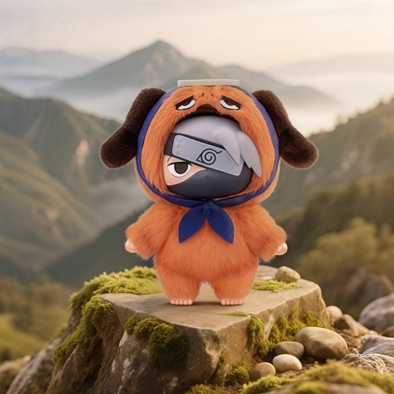 TOPTOY Authentic Naruto Shippuden Cute Beast Party Series Vinyl Plush Blind Box Cute Pendant Birthday Gift