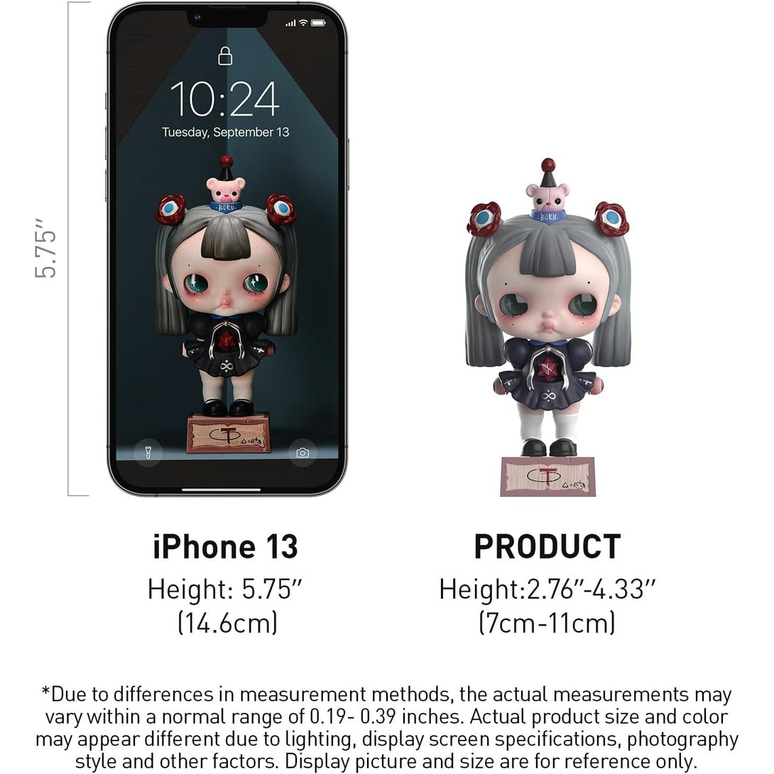 POP MART TINYTINY-Prologue Series Figures Blind Box Figures, Random Design Action Figures Collectible Toys Home Decorations, Holiday Birthday Gifts for Girls and Boys, Single Box - CC72Toy