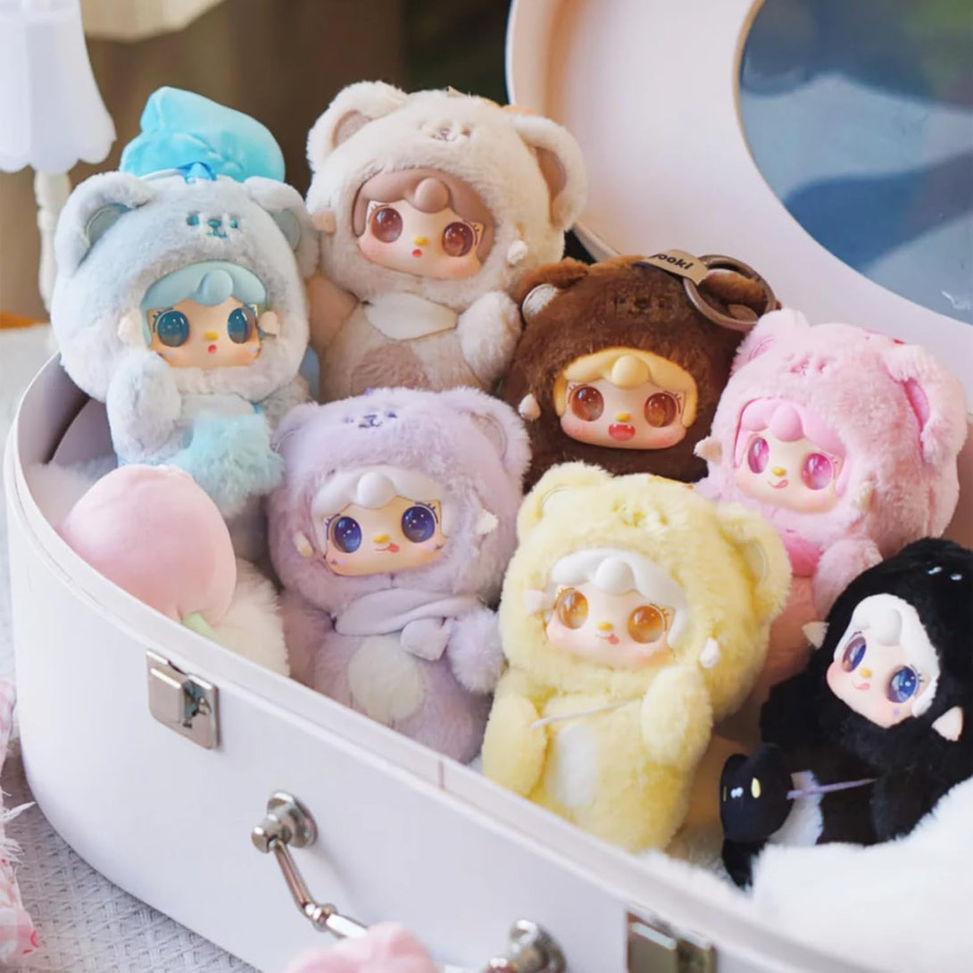 CALEMBOU Plush Blind Box, Cute Yooki Series Random Vinyl Plush Doll, Kawaii Stuffed Mystery Toys Collectible for Birthday Gift (Yooki-YYKXX-1pc) - CC72Toy
