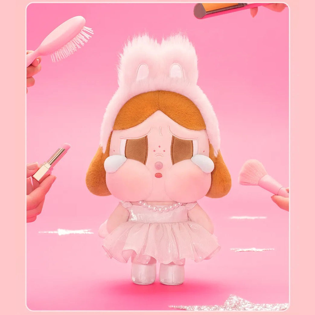 POP MART CRYBABY SHINY SHINY SERIES-Plush Doll (Pink/Black) - CC72Toy