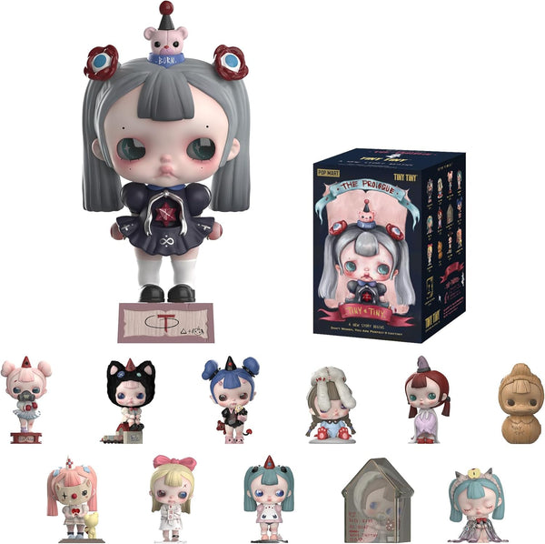 POP MART TINYTINY-Prologue Series Figures Blind Box Figures, Random Design Action Figures Collectible Toys Home Decorations, Holiday Birthday Gifts for Girls and Boys, Single Box - CC72Toy
